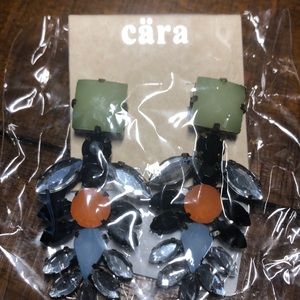 Fun stone earrings